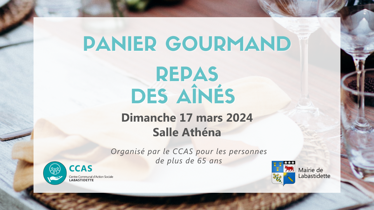 Repas aînés et panier gourmand CCAS Labastidette