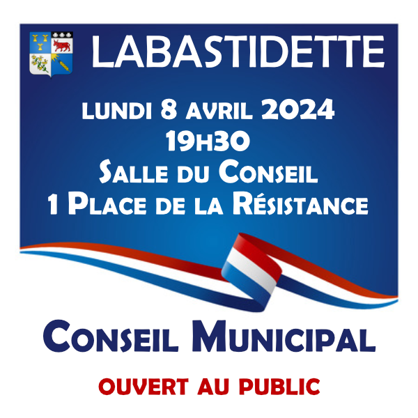 Réunion du Conseil Municipal