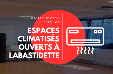 📣 Face aux fortes chaleurs : deux espaces climatisés ouverts ❄!