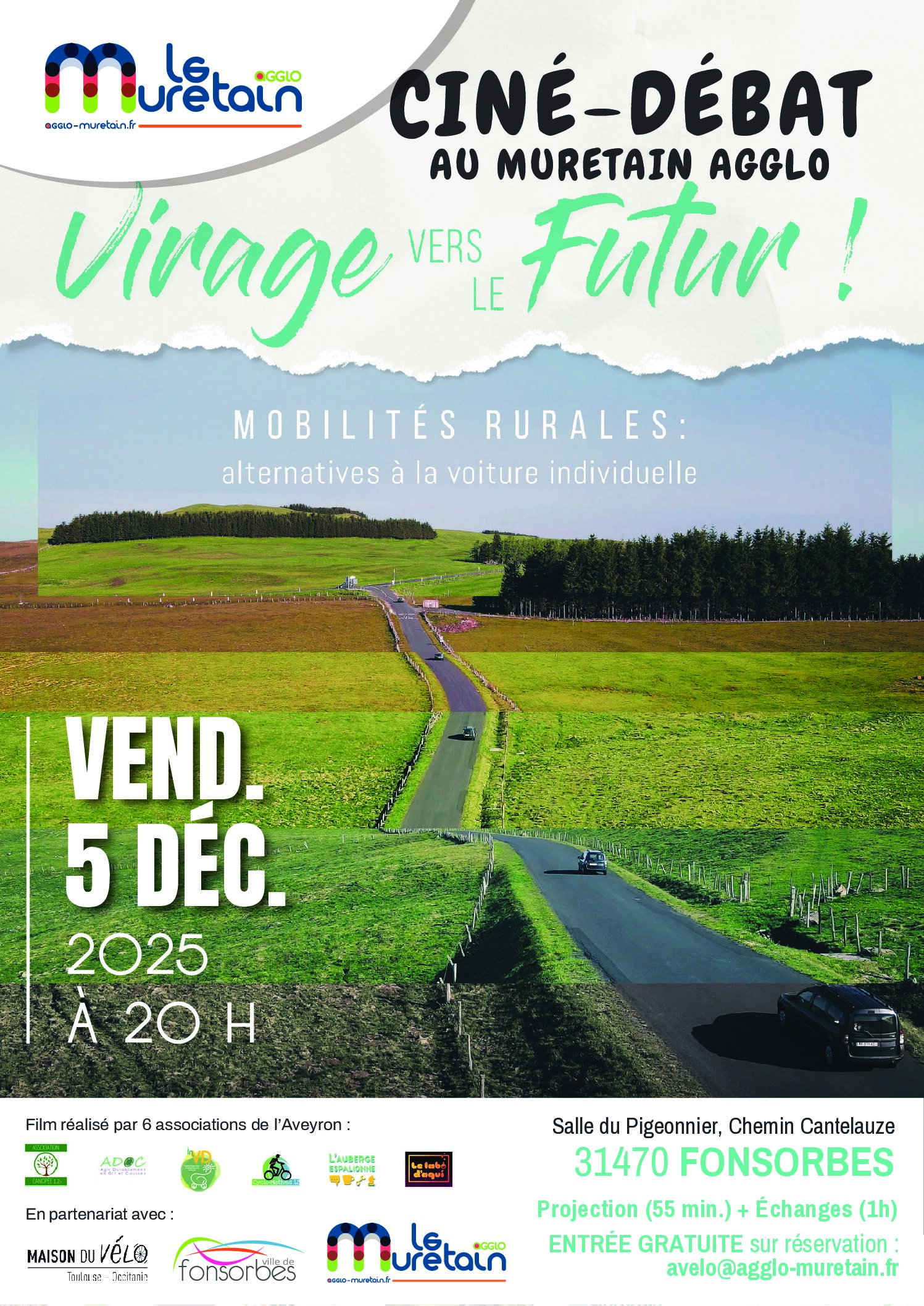 CINÉ-DÉBAT : Virage vers le Futur ! – Mobilités rurales alternatives