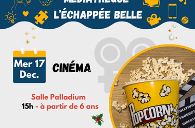 🎬 Séance Cinéma à la Médiathèque ! 🎬