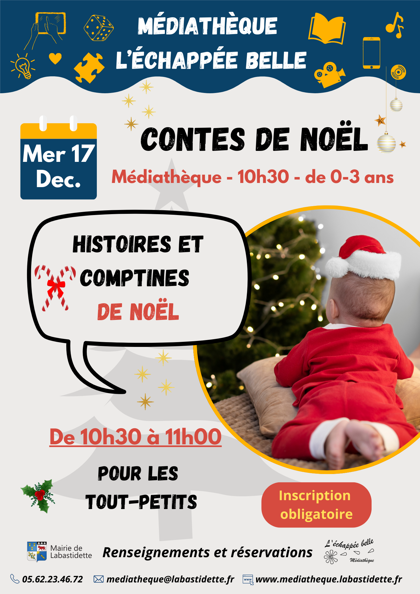 Séance cinéma à la médiathèque de Labastidette – projection de films pour toute la famille dans une ambiance conviviale.