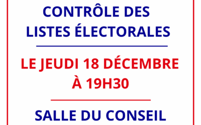Commission de contrôle des listes électorales