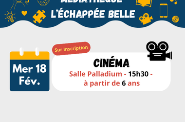 🎬 Séance Cinéma à la Médiathèque !