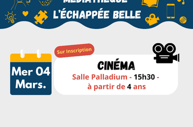 🎬 Séance Cinéma à la Médiathèque !