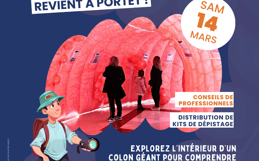 Un côlon géant pour parler prévention – CPTS
