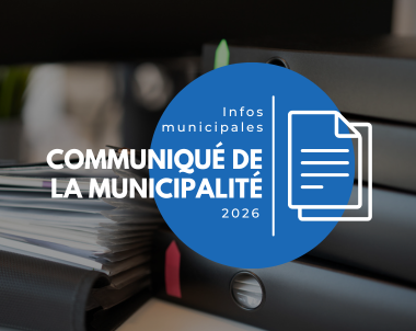 Communiqué de la municipalité 25/06/2026