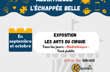 Exposition les arts du cirque