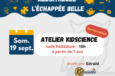 Atelier KIDSCIENCE (Thème les oiseaux)
